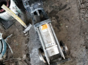 40口徑，配7.5KW電機，316L材質立式多級泵